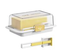Countertop Butter Holder, Counter Top Butter Dish Holder Covered Counter Counter Top Storage Tray Multi-Functional Easy Scoop Butter Storage Tray with Spreader for Countertop and Refrigerator