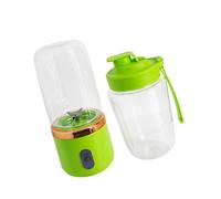 Countertop Drink Mixer Portable Smoothie Maker Cup with Extra Bottle for Home Dorm Kitchen Everyday Preparation Breakfast Drink Mixer Rechargeable Smoothie Cup with Extra Bottle for Home Dorm Kitchen