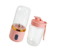 Countertop Drink Mixer Portable Smoothie Maker Cup with Extra Bottle for Home Dorm Kitchen Everyday Preparation Breakfast Drink Mixer Rechargeable Smoothie Cup with Extra Bottle for Home Dorm Kitchen
