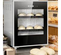 Countertop Electric Dough Proofer for Bread Fermentation | Timing & Humidity Control | Uniform Heating | Removable Design for Home Baking