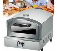 Countertop Electric Pizza Oven For Indoor, Stainless Steel Drawer Toaster Oven, Electric Pizza Oven, Adjustable Temperature, Commercial Pizza Oven, Gas Pizza Oven
