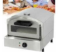 Countertop Electric Pizza Oven For Indoor, Stainless Steel Drawer Toaster Oven, Electric Pizza Oven, Adjustable Temperature, Commercial Pizza Oven, Gas Pizza Oven