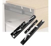 Countertop Extension Slide Rail with Concealed Soft Close Mechanism for Easy Table Setup and Storage