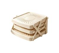 Countertop Fruit Dish Tray Holder - 3 Tier Foldable Space Saver
