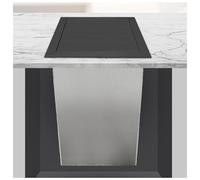 Countertop Garbage Can Lid, Balance Flap Cover for Recessed Waste Chute in Kitchen