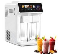 Countertop Ice Machine, Multifunctional Ice Maker, 15kg Daily Output, Automatic Ice Release, Schedule Timer 1-24h, Low Noise 48db, Easy One-Button Operation