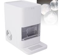 Countertop Ice Machine, Sphere Ice Maker, Ice Dispensing Time 55 Min, Produces 42 Pcs/Day, Storage Capacity 8-10 Pcs, Ideal for Whiskey, Bourbon, Cocktails