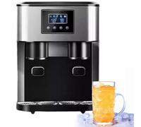 Countertop Ice Maker and Crusher, 38 lbs in 24 Hours, Perfect for Home and Office Use