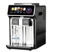 Countertop Ice Maker Machine for Slush and Cold Water, Self-Cleaning with Touch Control Panel and One Button Operation, Ideal for Commercial Use