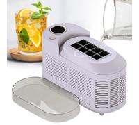 Countertop Ice Maker, Portable Mini Cube Machine with Transparent Window, Dual Power for Kitchen, Office, Bar, Party