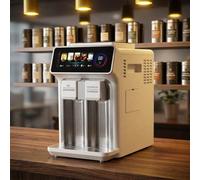 Countertop Ice Maker with Built-In Shaved Ice, 1.5L Tank, 12 Cubes in 6-10 Minutes, Touch Control, 5 Settings, Auto Refill for Home Use