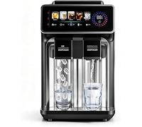 Countertop Ice Maker with Built-In Shaved Ice, 1.5L Tank, 12 Cubes in 6-10 Minutes, Touch Control, 5 Settings, Auto Refill for Home Use