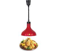 Countertop-mounted Retractable Infrared Food Warming Lamp Ceiling-mounted(Red)