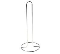 Countertop Napkin Holder Wrought Iron Paper Towel Roll Stand Wrap Holder for Kitchen Easy One-handed Tear