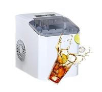 Countertop Nugget Ice Maker with Scoop and Basket, Portable Electric Machine for Home Kitchen, Office, Bar, Restaurant Use
