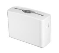 Countertop Paper Towel Dispenser for Multifold Z-Fold Trifold Hand Towels Plastic Tissue Box Napkin Dispenser for Bathroom Home Kitchen Toilet Office Restaurant(White)