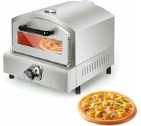 Countertop Pizza Oven Electric Indoor Pizza Oven Commercial Stainless Steel Pizza Cooker with Timer for Home Restaurant