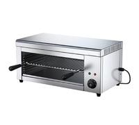 Countertop Salamander Broiler, 2000W Electric Cheese Melter Raclette Grill, 120-570°F Temperature Adjustable Commercial Steak Broiler Stainless Steel Cheesemelter Toaster Oven