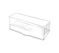 Countertop Sink Caddy with Drain-Oriented Geometry and Open-Bottom Structure for Continuous Air Circulation