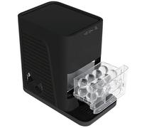 Countertop Sphere Ice Machine, 2" Spherical Clear Ices Ball Maker, Auto Self-cleaning Ices Making Machine with 1.2L Water Tank, 2 Ice Spheres in 55min, for Home Bar Whiskey Parties(Black)