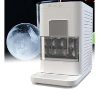 Countertop Sphere Ice Machine, Portable Ice Maker Machine, 2" Clear Ice Ball Maker,with Auto Self-cleaning Function, Transparent Window, 84 Sphere Per Day Capacity, Countertop Ice Maker for Home/Bar