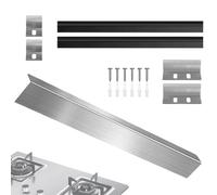 Countertop Stove Slit Filler,Stainless Steel Side Sealing Strip,Cooking Plate Crack Filler Covers | For Countertop Kitchen Oven Stove Dishwasher Microwave Refrige
