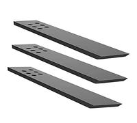 Countertop Support Bracket 3 Pack 16" LX2.5 W Knee Wall Support Bracket 3/8" Thick Heavy Duty Hidden Countertop Bracket Floating Bracket for Quartz/Granite/Wood/Concret Countertops Screws Included