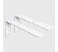 Countertop Support Bracket Heavy Duty 18 Inch 2 Pack White