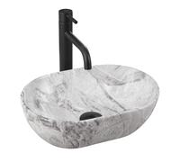 Countertop Washbasin Rea Amelia Mini Stone Matt