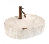 Countertop Washbasin Rea Marcela 50 Saturn Beige