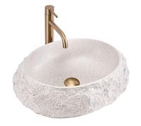 Countertop Washbasin Rea Mika Beige