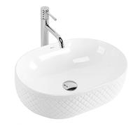 Countertop Washbasin Rea Oktawia White