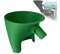 Countess Flour Funnel for Kitchen Aid Mixer,Flour Funnel- Stand Mixer Attachment,for Kitchen Aid Artisan Ksm150 5-Quart Tilt-Head Stand Mixer,for Kitchen Flour Egg Guided Pouring (Green-1pcs)