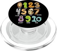 Counting 0-10 Animal Numbers Learning For Toddlers Kids PopSockets PopGrip for MagSafe