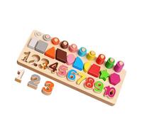 Counting And Sorting Game for Preschoolers with Number Puzzles And Fishing Activity, style B