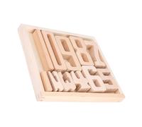 Counting Blocks - Wooden - Number Stacking Toys - Stacking Math Toys & Preschool Learning Game - Educational Counting Manipulations D