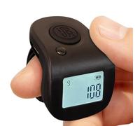 Counting Counter, Finger Clicking, Waterproof LED Display Pitch Counter with Finger Ring Design, Multifunctional Portable Handheld Clicker for Sports, Family,