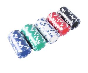 Counting Counters Poker Chips, Aluminum Case, Lightweight Counting Counters | Safe Poker Night, Poker Tournament, Home Game, Travel, Outdoors, Family Gathering, Game Room, Portable