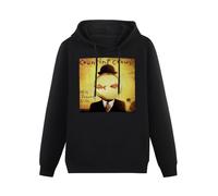 Counting Crows This Desert Life Men Printed Men's Hooded with Pocket O Neck Size XL Black