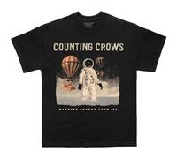 Counting Crows Unisex-Adult Admat T-Shirt, Black, XL