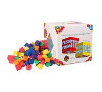 Counting Cubes for Kids Math - Early Education Stack Blocks, Colorful Educational Bricks | Interactive Teaching Aids, Classroom Game Set for Kindergarten toddler, Friends, Home Learning Space