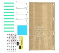 Counting Display Set Educational Resource for Teaching Place Value Concepts in Preschool Kindergarten and First Grade Counting Rods Storage Bag