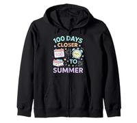 Counting Down 100 Days Closer to Summer Zip Hoodie