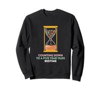 Counting Down To A Five Year Olds Bedtime Parent Sweatshirt