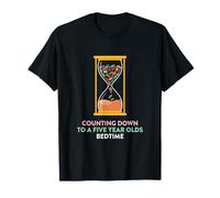 Counting Down to A Five Year Olds Bedtime Parent T-Shirt