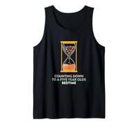Counting Down to A Five Year Olds Bedtime Parent Tank Top