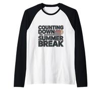 Counting Down to Summer Break Raglan Baseball Tee