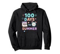 Counting Down to Sunshine 100 Days to Summer Pullover Hoodie