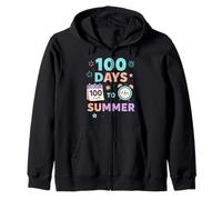 Counting Down to Sunshine 100 Days to Summer Zip Hoodie