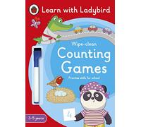Counting Games: A Learn with Ladybird Wipe-clean Activity Book (3-5 years)